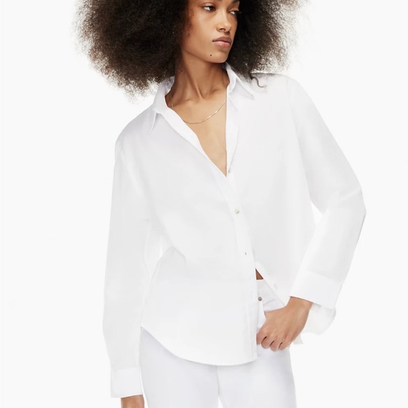 Aritzia Jane Long Sleeve shirt NEW - Picture 1 of 3